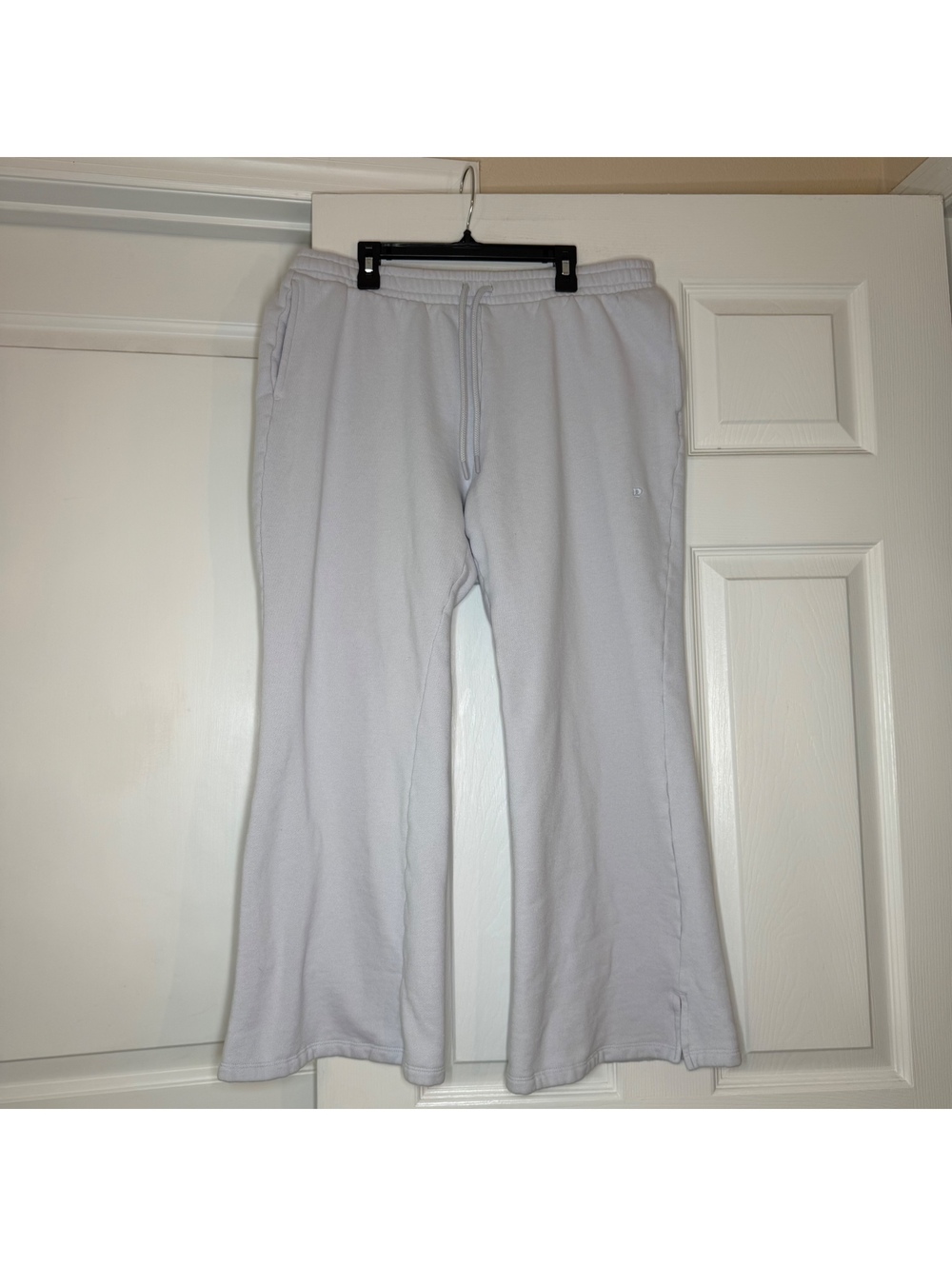 Victoria Secret PINK Light Blue Wide Leg Sweatpants Womens Large